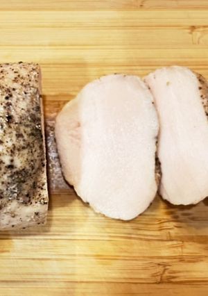 しっとり鶏ハム(温度計で低温調理)-レシピのメイン写真