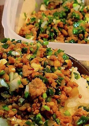 人気！簡単かける餃子！ご飯のお供作り置き-レシピのメイン写真