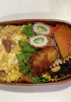 卵丼弁当-レシピのメイン写真