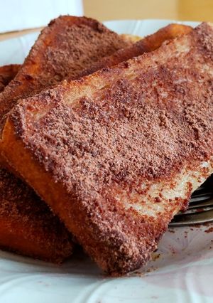 食パンde揚げパン（ココア味）-レシピのメイン写真
