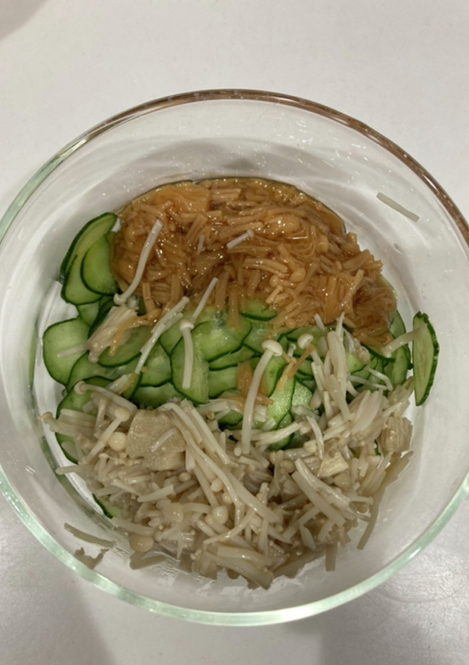 母の味　えのきときゅうりの和え物-レシピのメイン写真