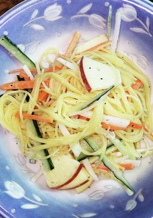 りんごのサラスパ-レシピのメイン写真