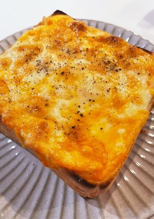 シチューリメイク！クロックムッシュ風-レシピのメイン写真