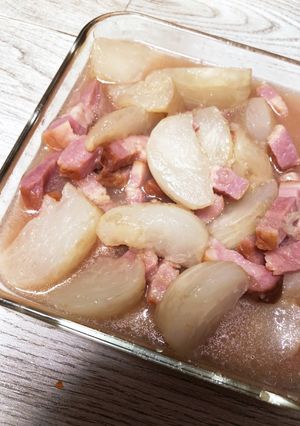 【ホットクック】かぶとベーコンとろとろ煮-レシピのメイン写真