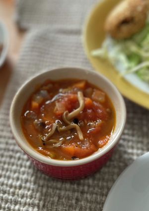 旨味たっぷり！簡単ミネストローネ-レシピのメイン写真