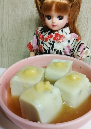 リカちゃん♡しょうが餡掛け豆腐-レシピのメイン写真