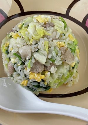 使い道思いつかなかった野菜のチャーハン-レシピのメイン写真