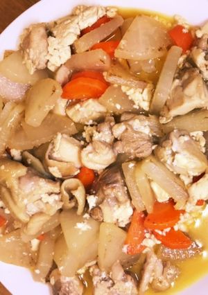鶏モモ肉入りけんちょう-レシピのメイン写真