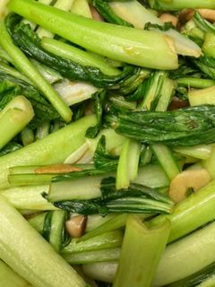 簡単♪野菜で一品♪青梗菜のニンニク炒め-レシピのメイン写真