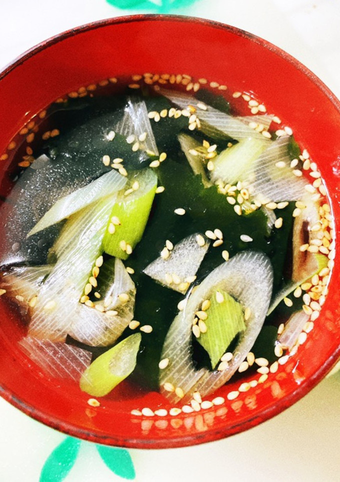 ちょー簡単なわかめスープ-レシピのメイン写真