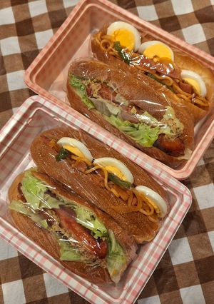 高１男子とパパの弁当241026-レシピのメイン写真