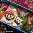 キャラ弁☆クリスマス弁当☆スーパーマリオ