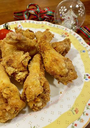 クリスマス★☆米粉フライドチキン-レシピのメイン写真