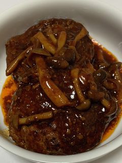 煮込みハンバーグ-レシピのメイン写真