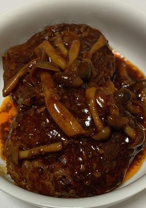 煮込みハンバーグ-レシピのメイン写真