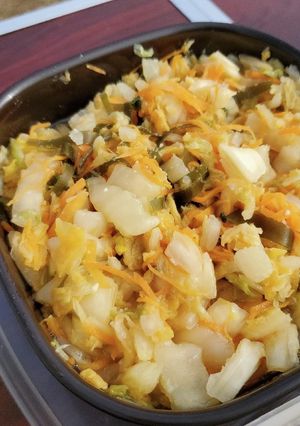 ゆず薫る 白菜の玉ねぎ麹浅漬け-レシピのメイン写真