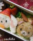 キャラ弁☆クリスマス弁当☆バーニーズ