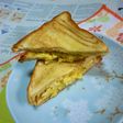 玉子サンド風ホットサンド