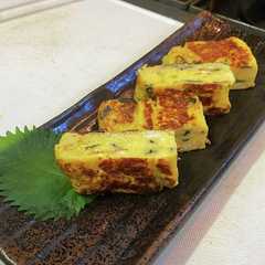 รูปของ 厚焼き玉子　松茸のお吸い物