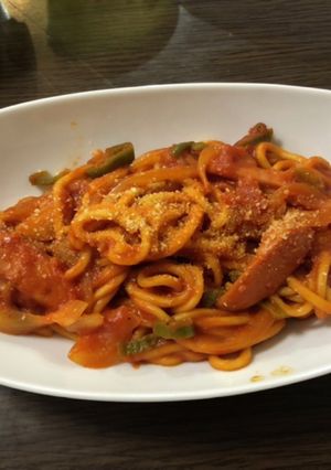 絶品ナポリタン〜ちゃんぽん麺で作る〜-レシピのメイン写真