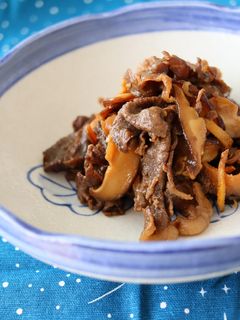ご飯が進む♡牛肉と椎茸のしぐれ煮-レシピのメイン写真