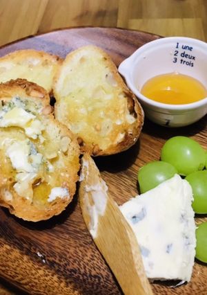 ブルーチーズ&シャインマスカット♡-レシピのメイン写真