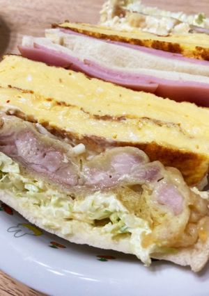盛り盛りサンド-レシピのメイン写真