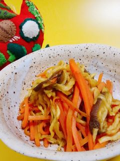 切り干し大根のカレーの炒め煮-レシピのメイン写真