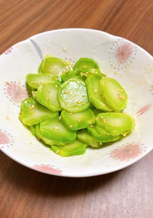ブロッコリーの茎ザーサイ風-レシピのメイン写真