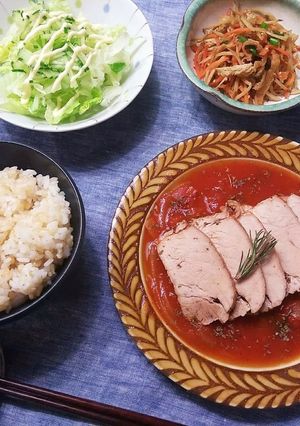 電気圧力鍋で◎イタリアンチャーシュー-レシピのメイン写真