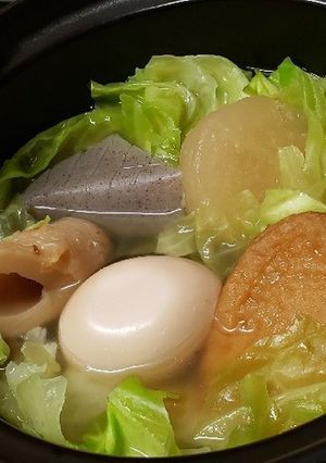 お１人様おでん格上げ☆キャベツおでん☆-レシピのメイン写真