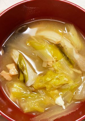 鮭と白菜の味噌鍋-レシピのメイン写真