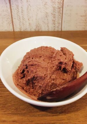 砂糖不使用。自家製甘酒でチョコアイス-レシピのメイン写真