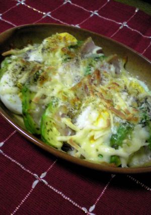 アボカド・ゆで卵・チーズ焼き-レシピのメイン写真