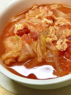 白菜のトマトスープ○*°*-レシピのメイン写真