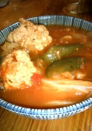 超ヘルシー!!トマトチキンボール★-レシピのメイン写真