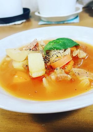 余ったホールトマト缶で！ミネストローネ！-レシピのメイン写真