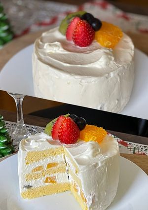 蒸しスポンジケーキ　オーブン不要-レシピのメイン写真