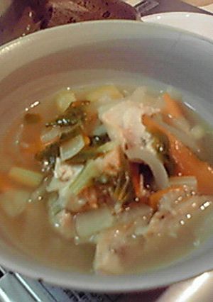 チキンスープ-レシピのメイン写真