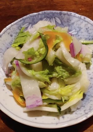 彩り簡単漬け物-レシピのメイン写真