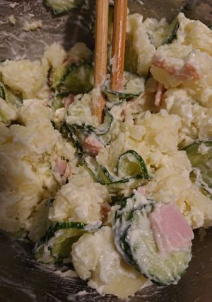 マヨだけ!さっと作るポテトサラダ-レシピのメイン写真