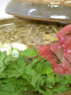 お鍋レシピ★牛ごぼう鍋【動画】-レシピのメイン写真