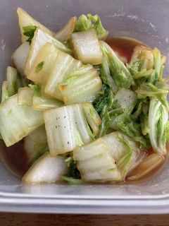 白菜の煮浸し-レシピのメイン写真