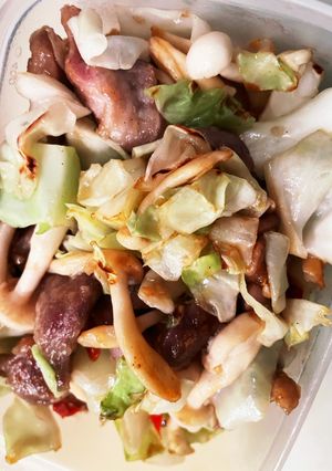 砂肝とキャベツのニンニク醤油炒め-レシピのメイン写真