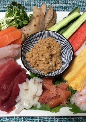 糖質オフ 手巻き寿司-レシピのメイン写真