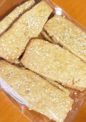 きな粉ごま入りざくざく食感香ばしクッキー-レシピのメイン写真