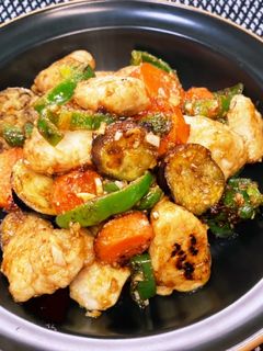 鶏肉と野菜のガーリックポン酢和え-レシピのメイン写真