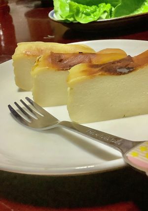 卵なし☆豆腐ベイクドチーズケーキ-レシピのメイン写真