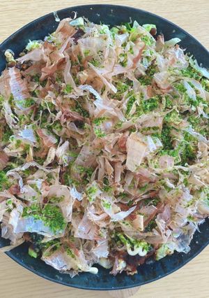 粉なし！低糖質！豆腐と卵でお好み焼き♪-レシピのメイン写真