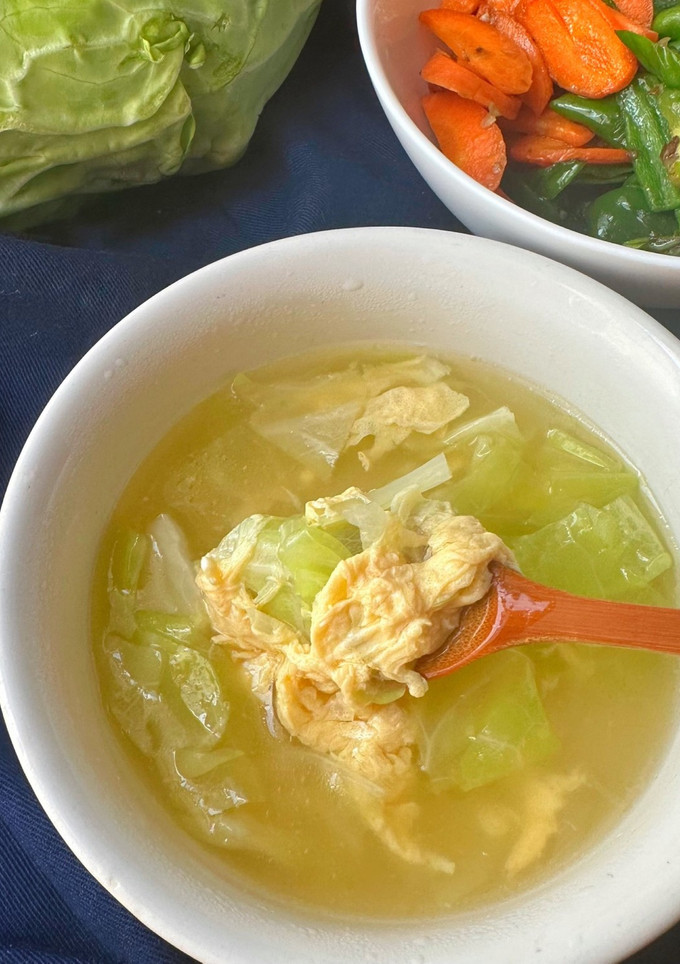 ガツンと旨い！ふわふわ卵のにんにくスープ-レシピのメイン写真